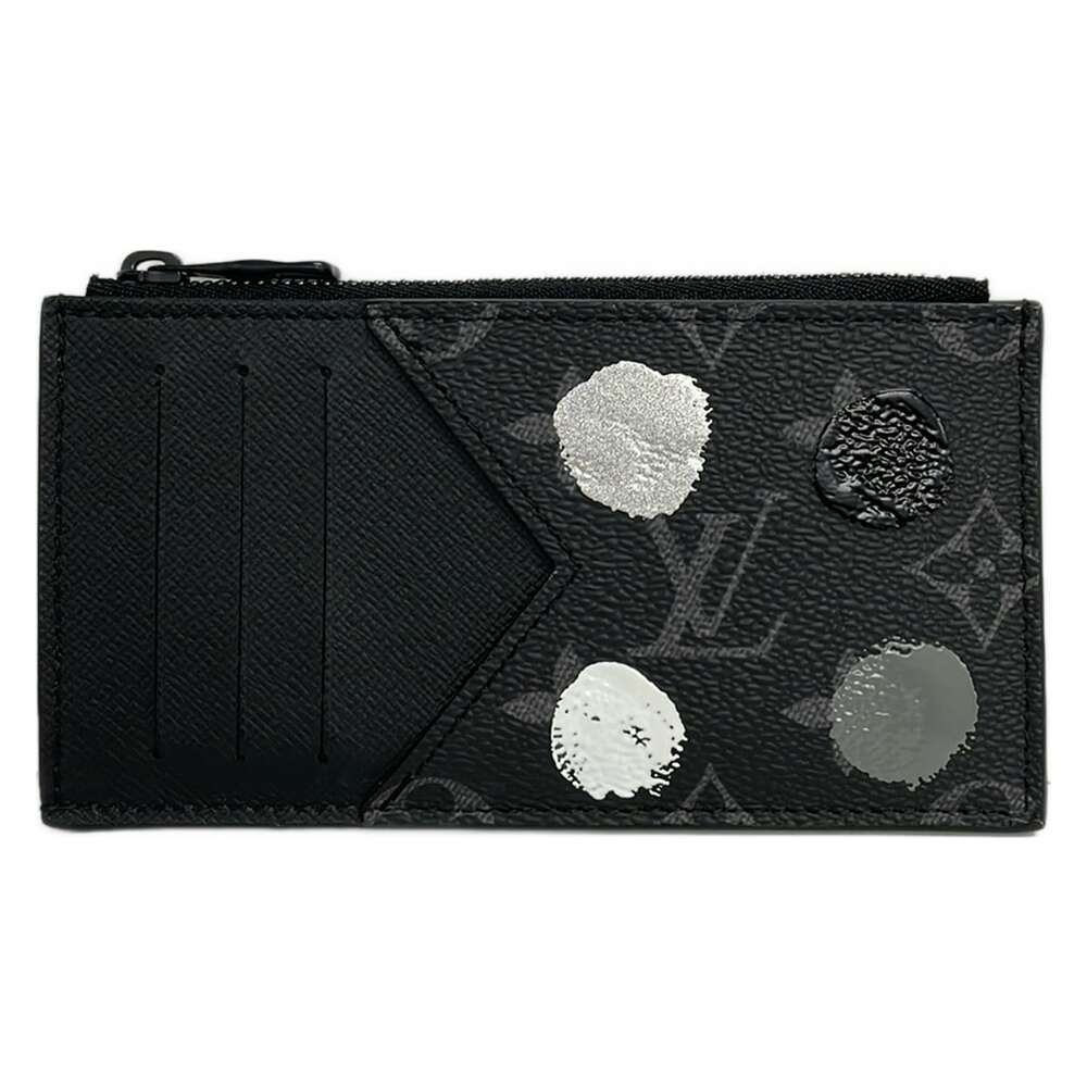 Louis Vuitton x Yayoi Kusama Coin Case M81930 Monogram Eclipse Multi